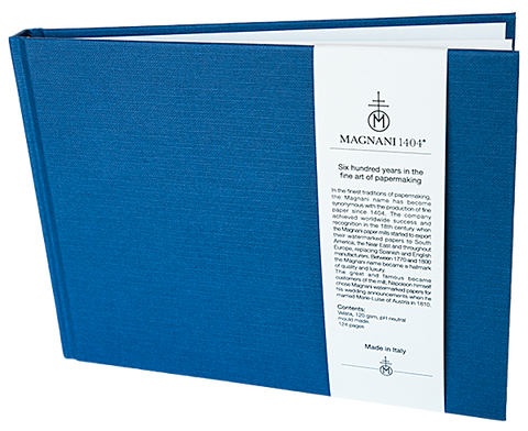 Blue medium journal 15.5 x 21.5 cm